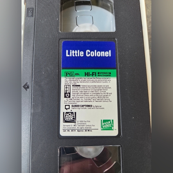 Shirley Temple Family Feature VHS Collection - Picture 6 of 7